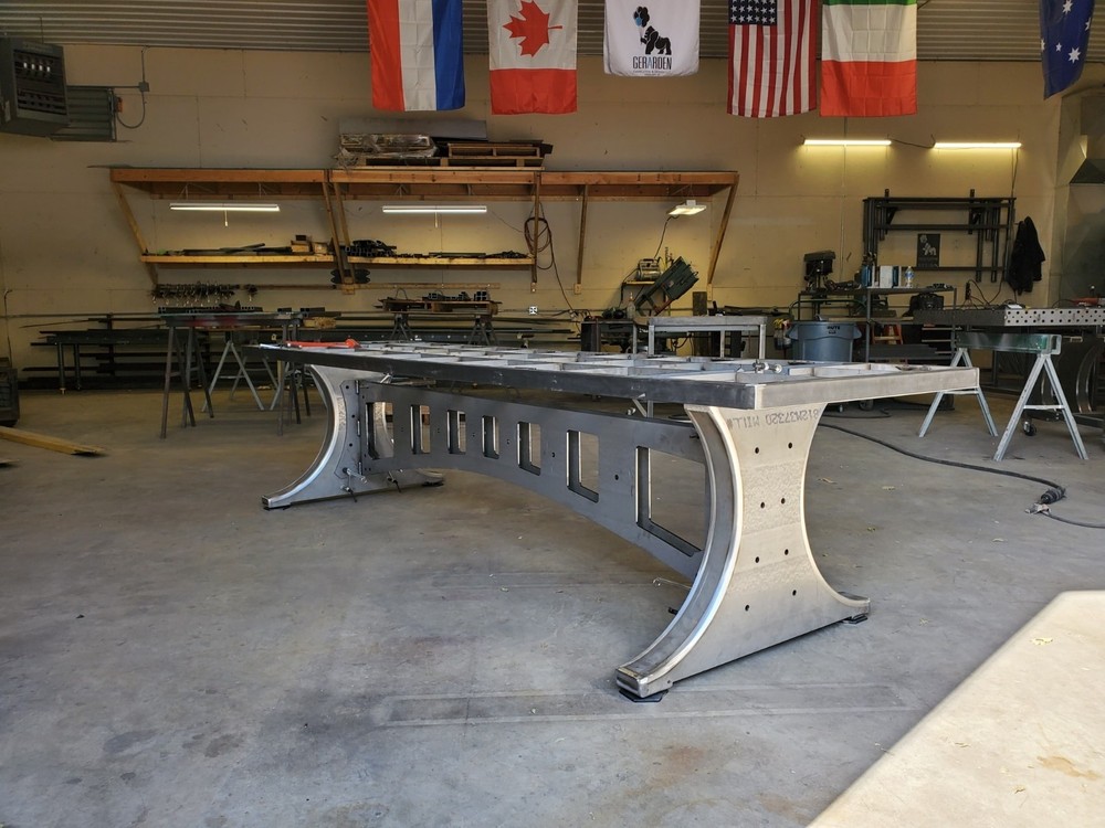 Custom Modern industrial Conference Table 20ft
