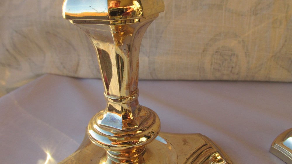 Towle silverplate Candlestick Holder A Pair