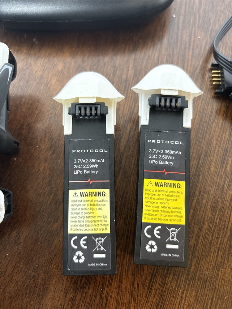 Protocol Director Foldable Drone With Live Streaming Camera Extra Battery