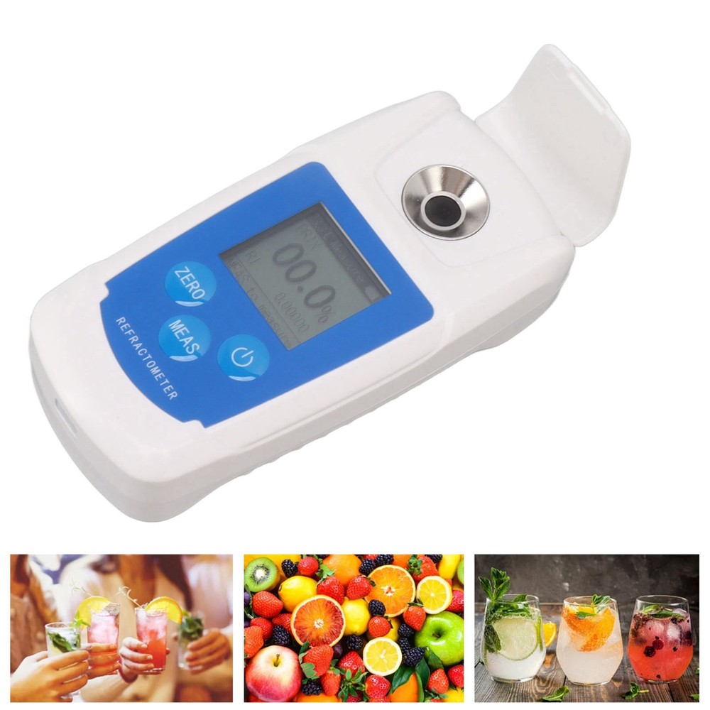 0‑55% Digital Refractometer Sugar Tester Meter For Beverage Drinks Sugar Content