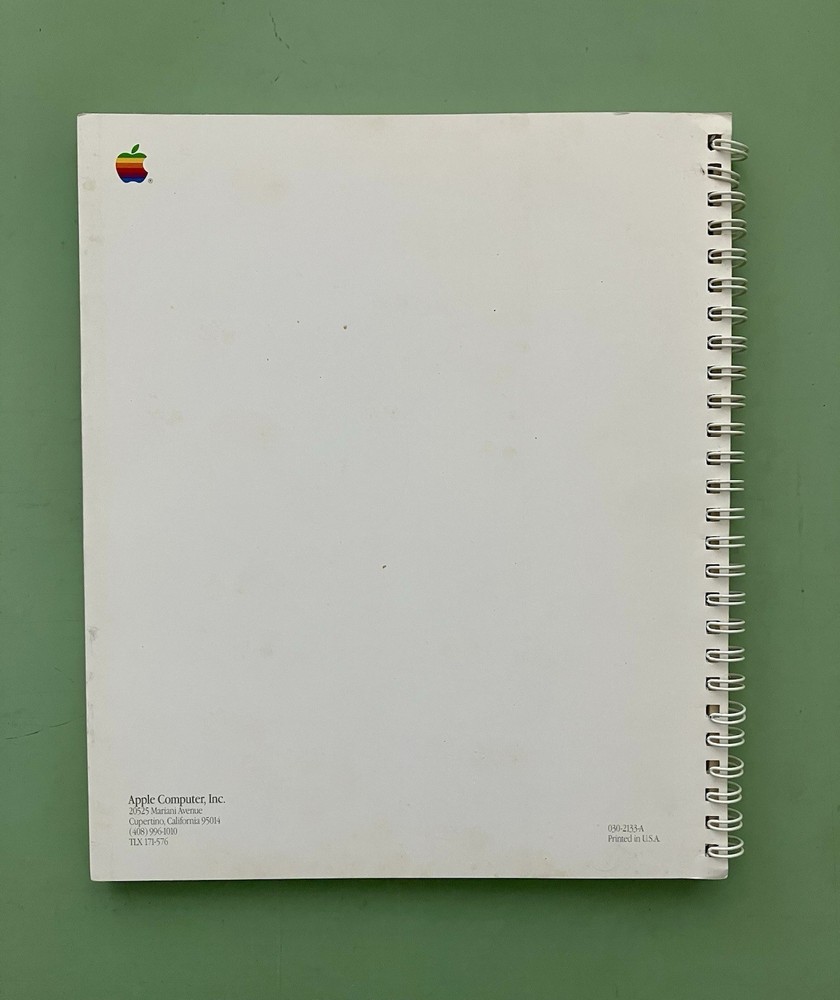 ~ Apple Macintosh Utilities User's Guide M0680 030-2133-A