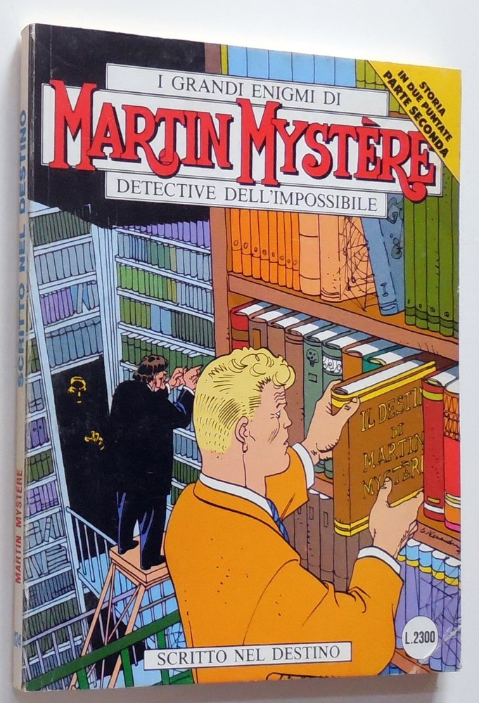 BONELLI MARTIN MYSTERY N.124 1992 EXCELLENT