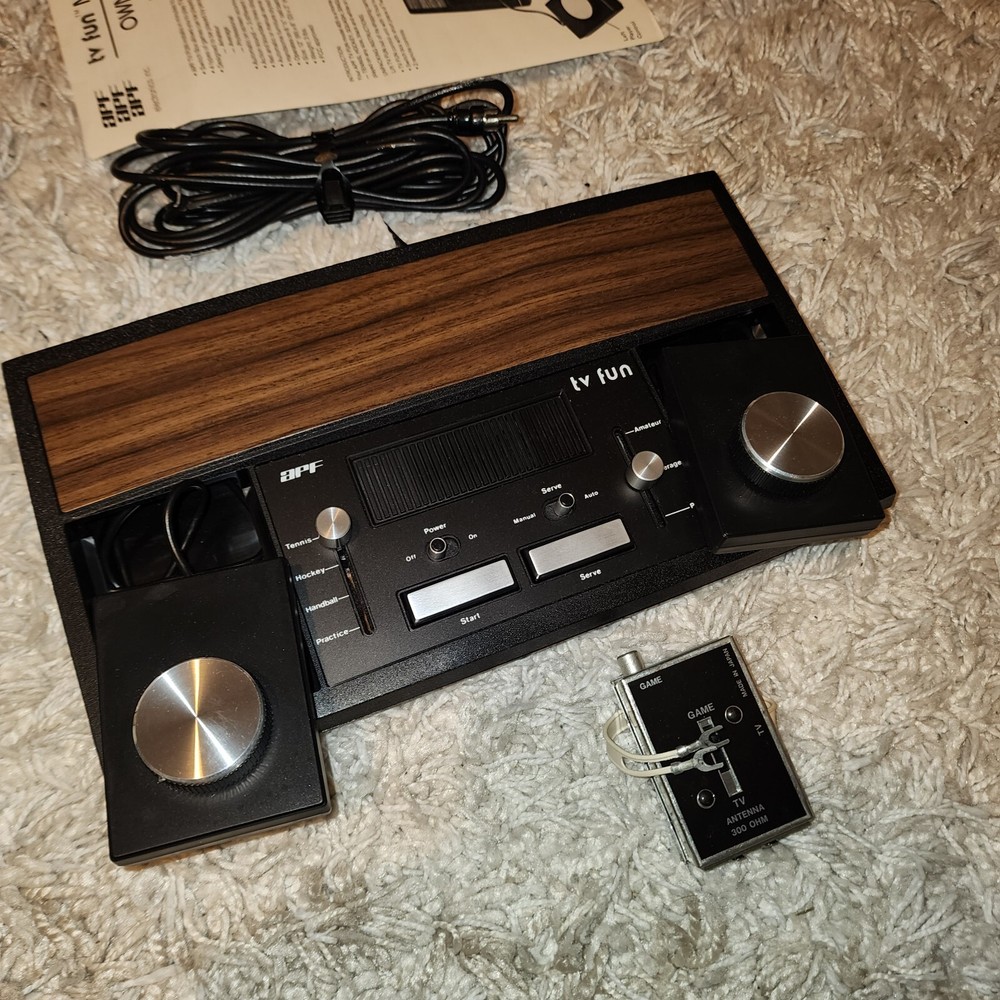 APF TV FUN MODEL 405 ORIGINAL BOX AND INSTRUCTIONS UNTESTED