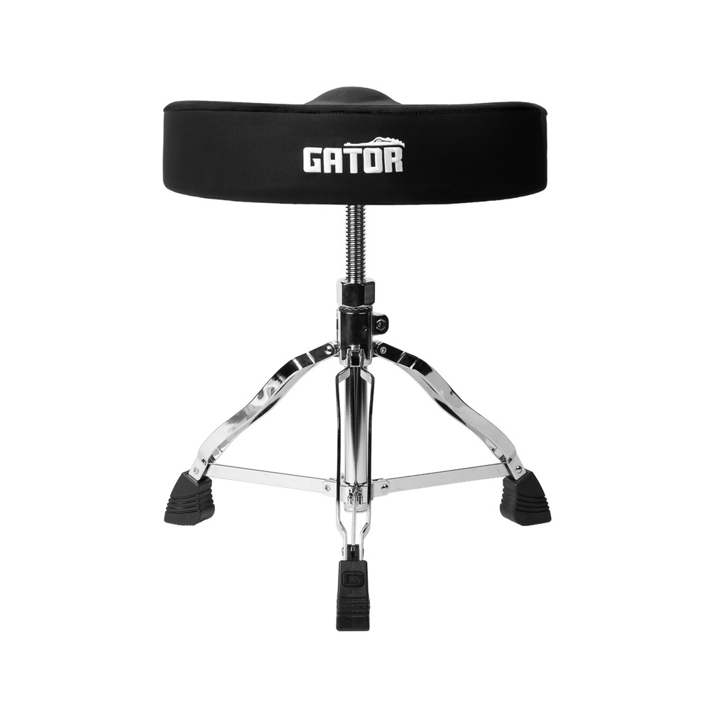 Gator Frameworks Spindle Drum Throne Saddle Seat - Black