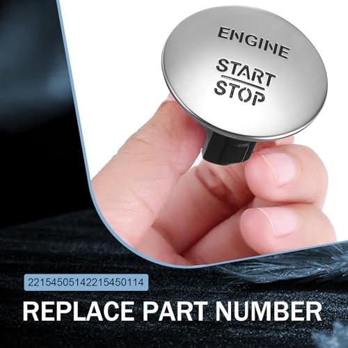Car Engine Start Stop Button Switch, Push to Start-Stop Button, Ignition
