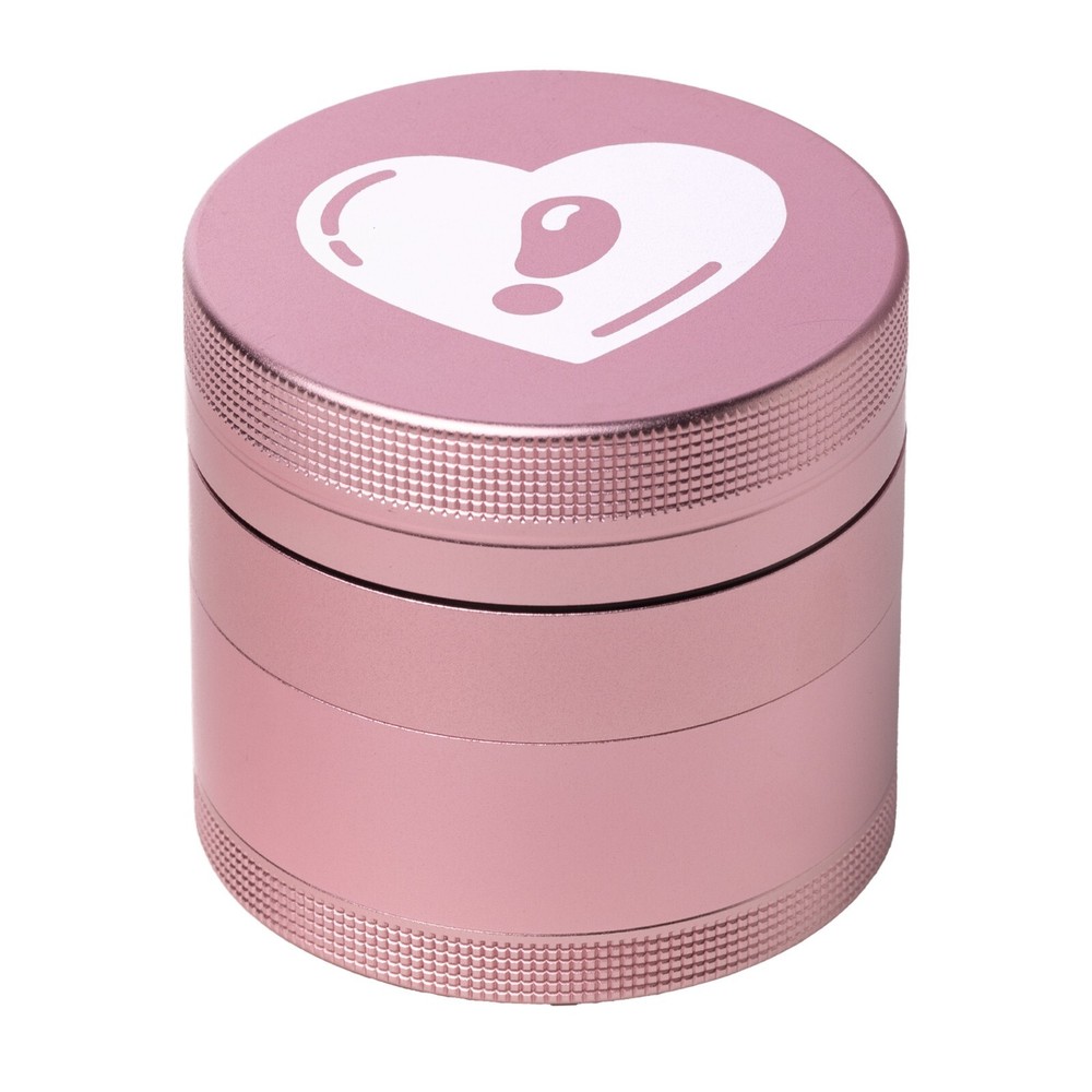 BIGFUN! Medium Grinder (4 Piece) - Light Pink