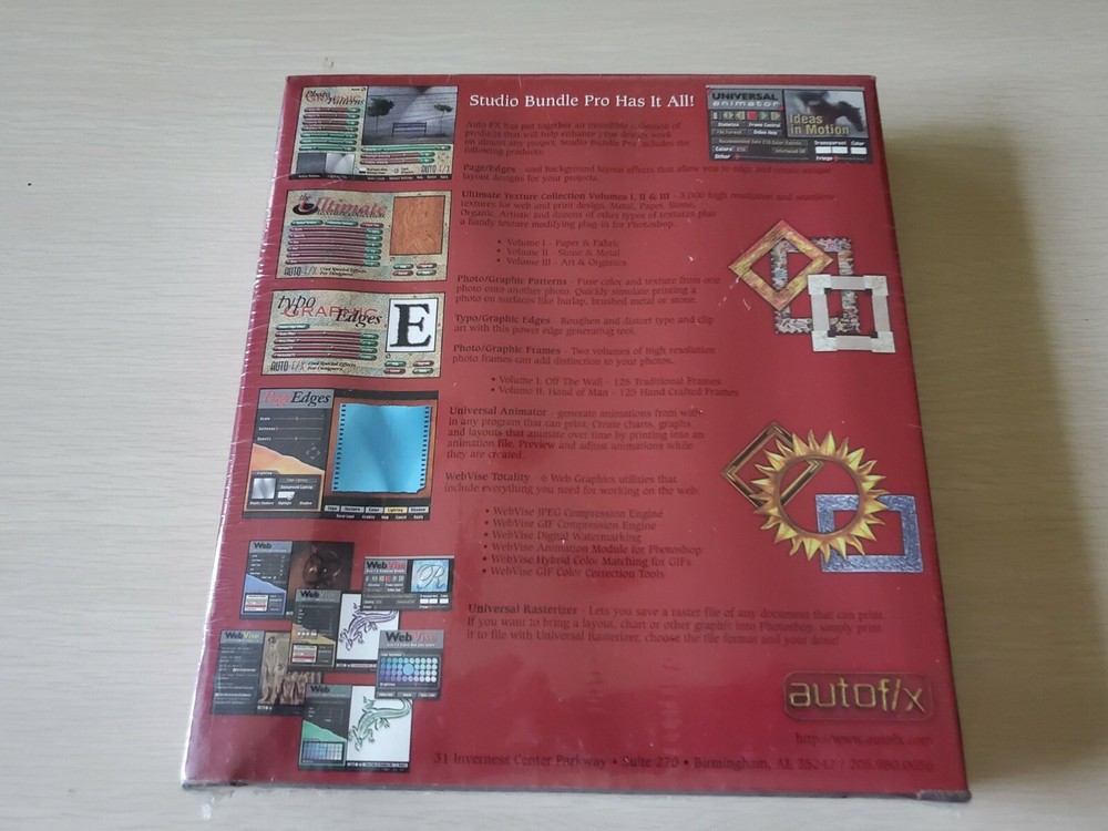 Studio Pro 2.0 Essential Design Tools for the Pros! Commuter Software SEALED BOX