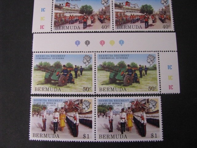 Bermuda Stamp Pair Set Scott # 423-428 Unused Never Hinged