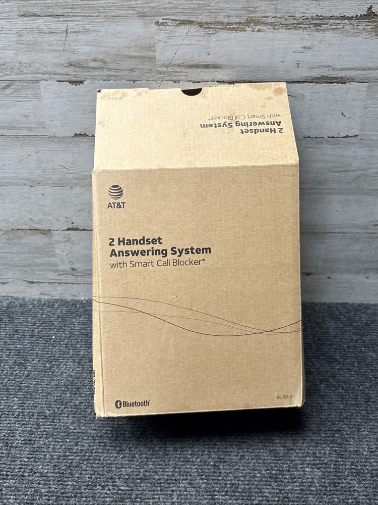 Used AT&T BL102-2 2-Handset Answering System