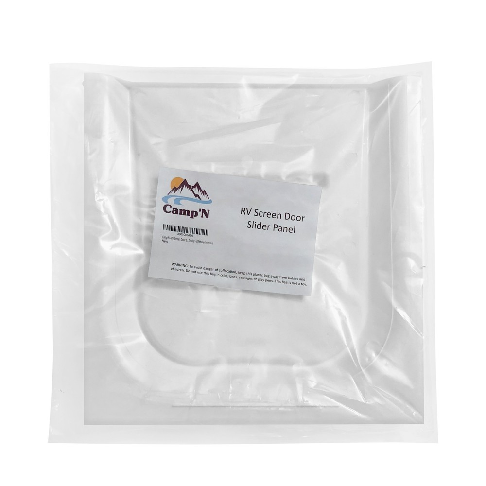 RV Screen Door Slider Panel-Camper Screen Door Slider Panel-12" RV Screen Slider