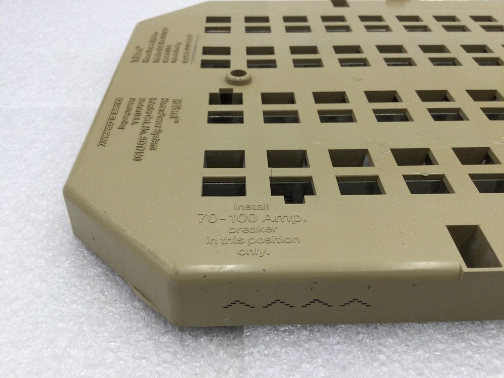 Square D Trilliant Home Power System SDTN30 70-100 Amp Panel Guts - Flawed