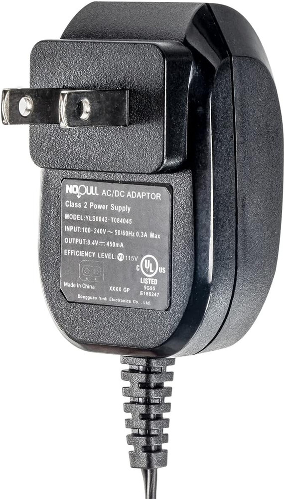NO-Pull Battery Charger YLS0042-T084045 Black
