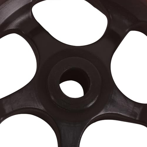Motorcycle Stand Wheels Replacement for Front Lift Stand Inner Black+Outer Red