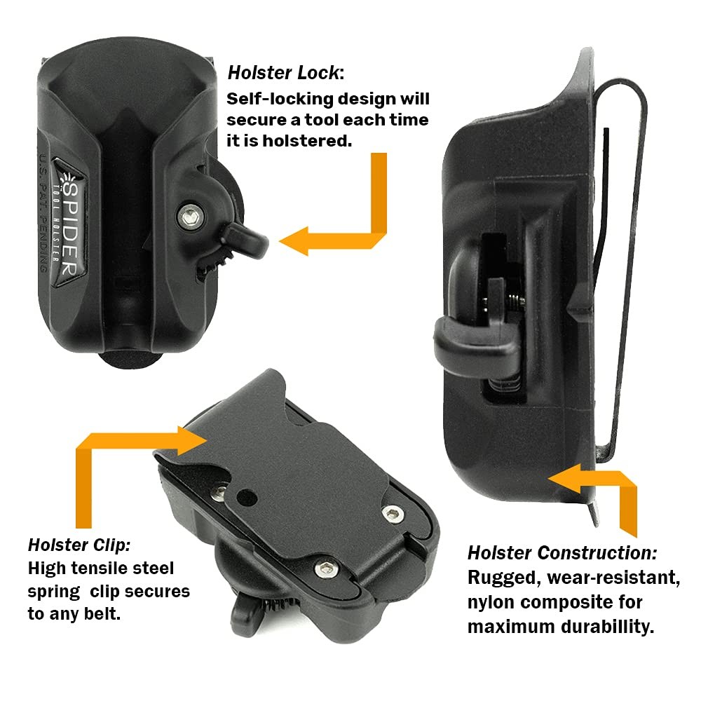 Spider Tool Holster Set - 2 Pieces, - 2 Pieces