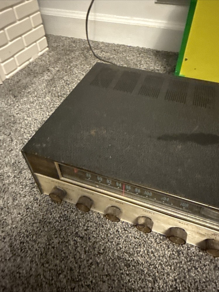 Vintage Bogen TR100 Stereo Receiver Powers On Untested