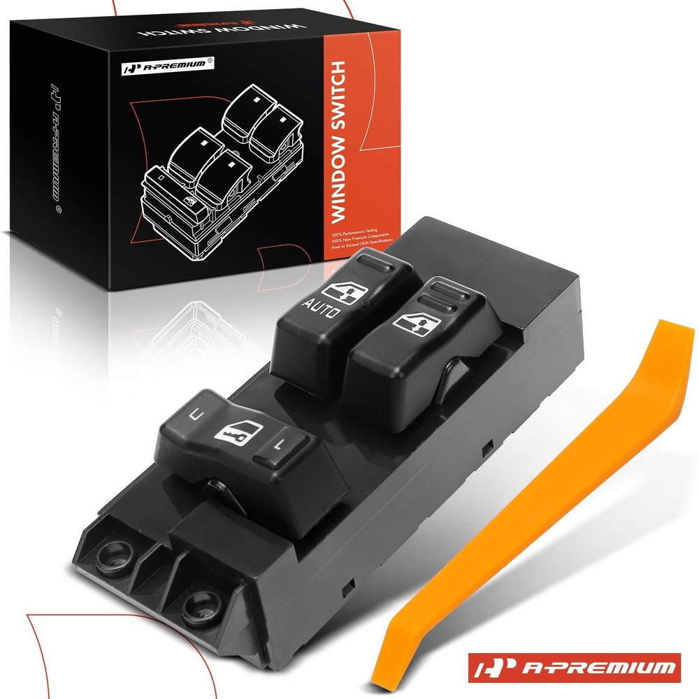 A-Premium Front Left Power Window Switch for Chevrolet Silverado 1500 2000-2002