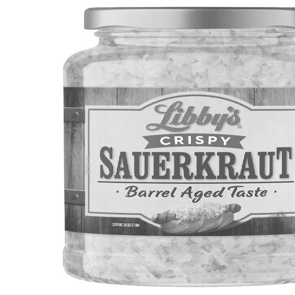 (12 pack) Crispy Sauerkraut, 32 oz Jar