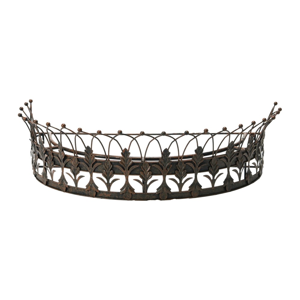 Metal Curtain Crown Rust