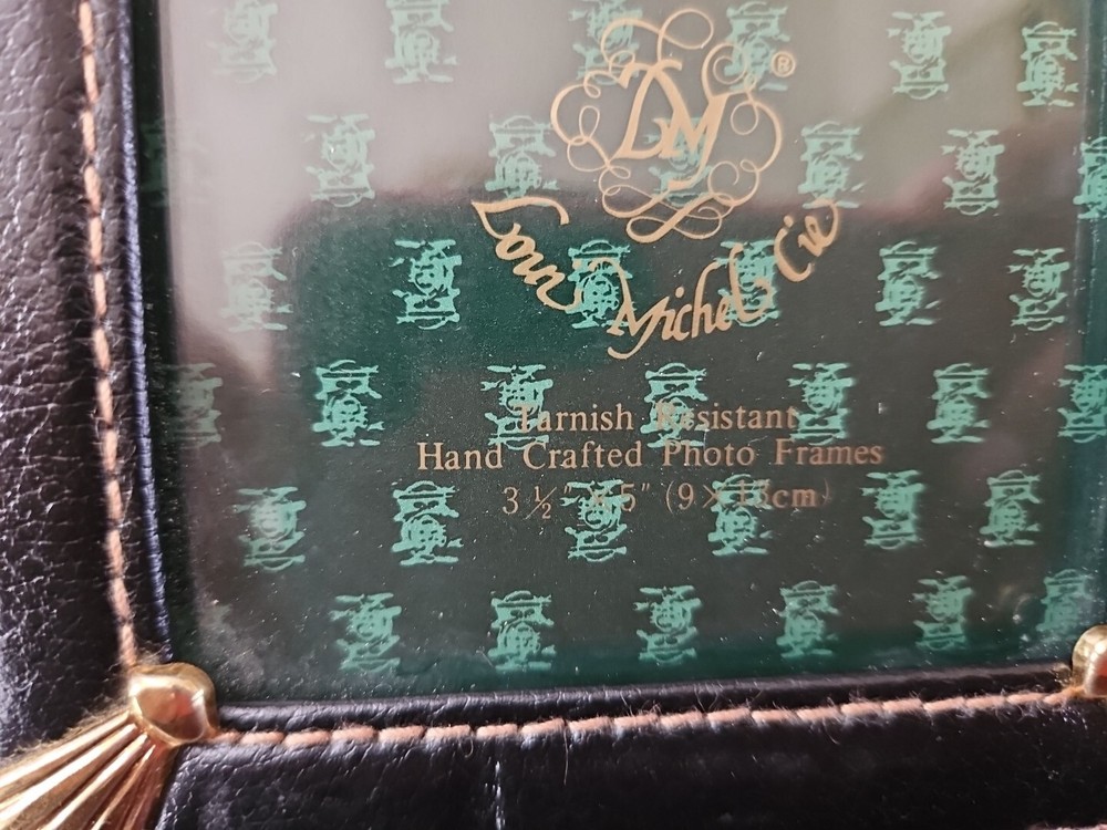 Elysees Small Leather Picture Frame