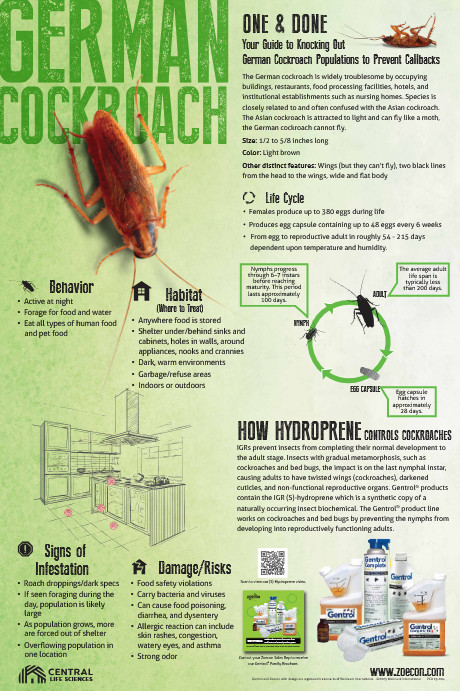 16 oz Gentrol IGR Insect Growth Regulator Bedbug Cockroach Roach Pest Control