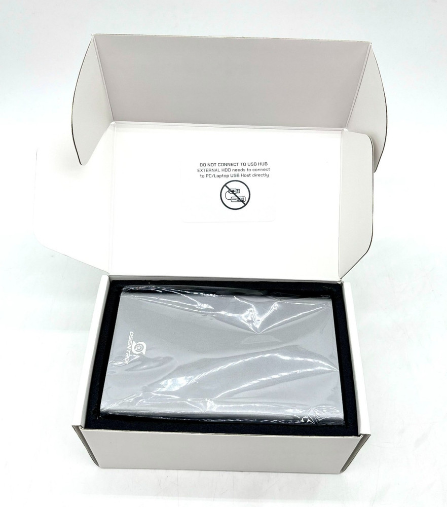 Osentrix 14 Terabyte Storage External Hard Driver - Gray Model GX100