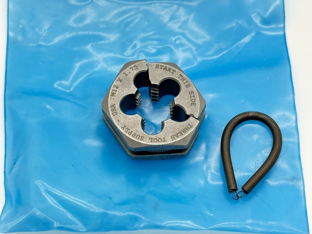 Murray Tools NEW Split Hex Die Thread Chaser M12 X 1.75 USA