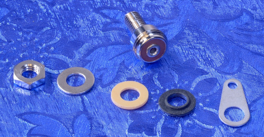 Switchcraft Threaded Male Connector For DeArmond Guitar Pickup Assemblies, #DK11