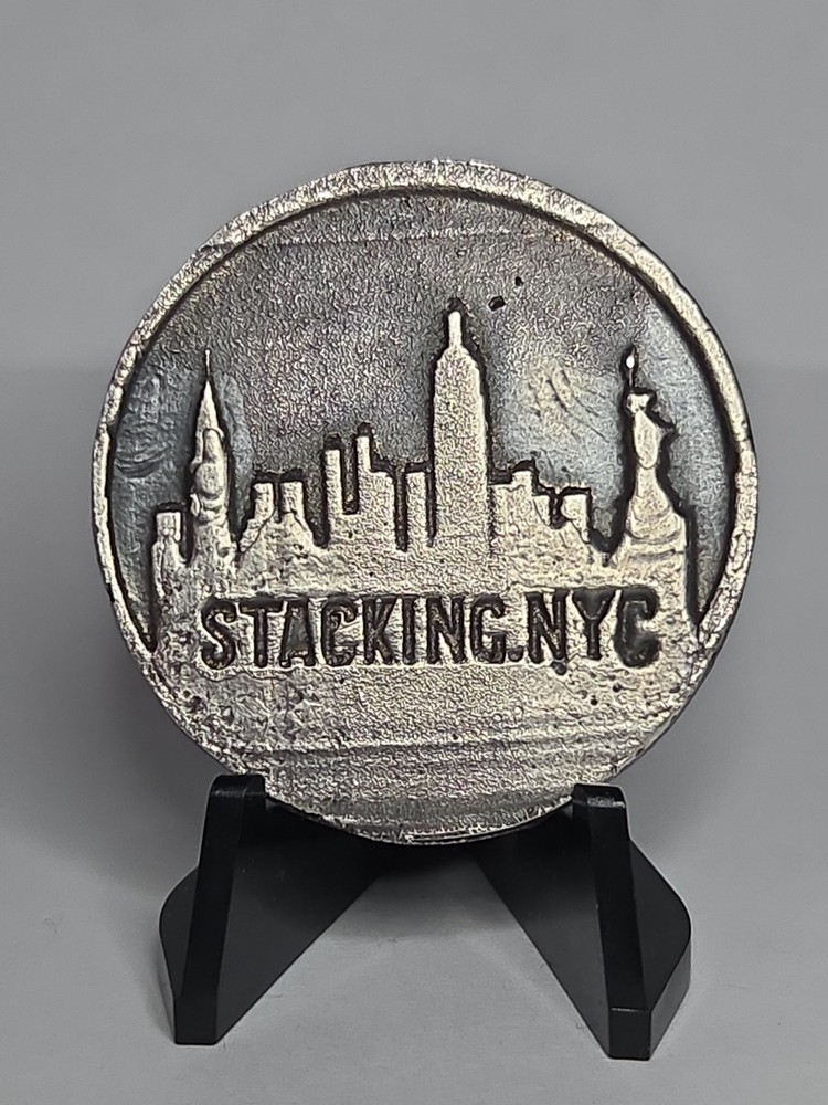 'Rare' Sterling Silver "STACKING NYC" 33.0 Grams .925% #672