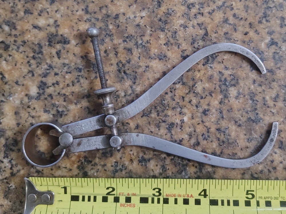 🗽 VINTAGE STARRETT 6" CALIPER