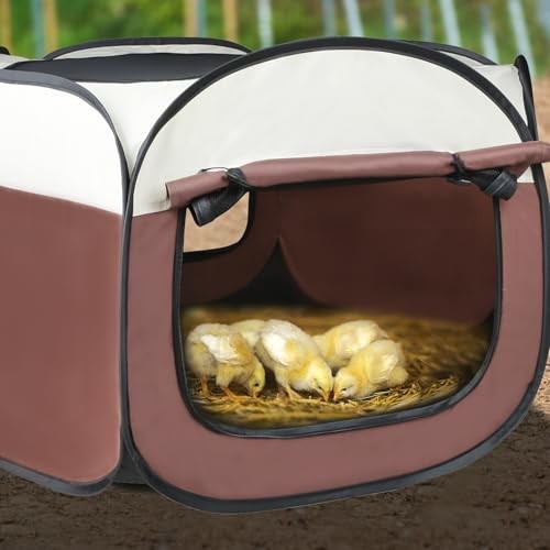 Chicken Brooder Box for Chick Starter Kit - 2026 Upgrade Chicken Brooder Tent