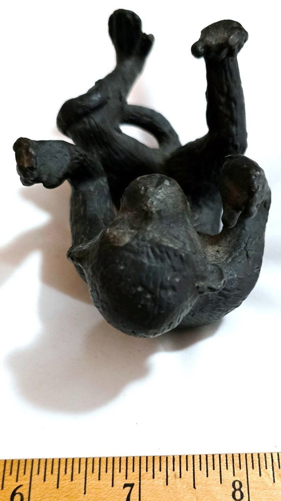 Unusual Cast Iron Monkey