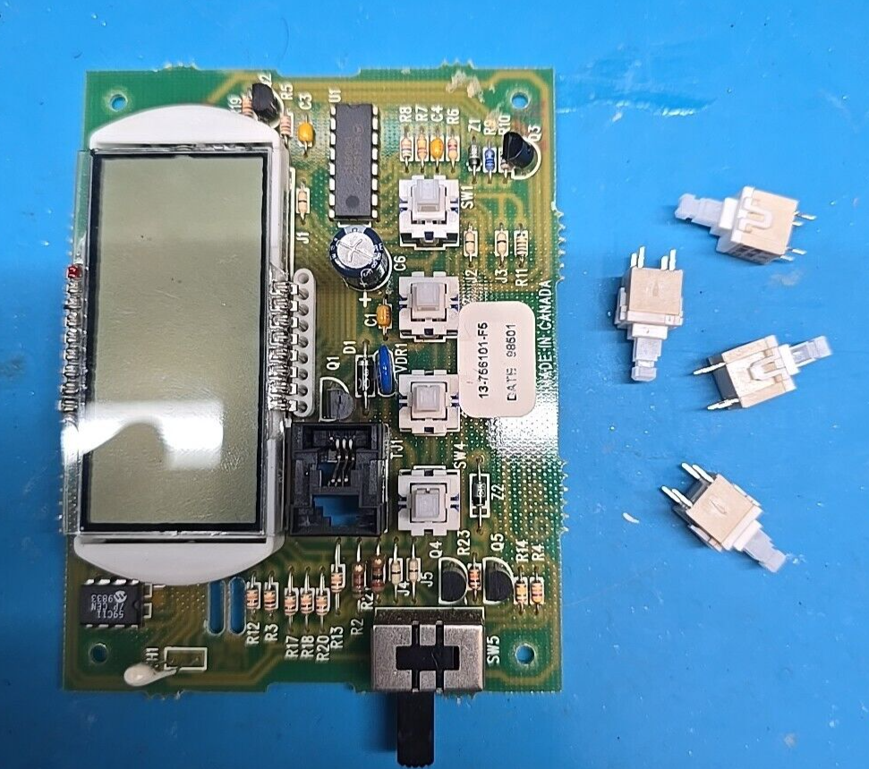 Dometic Duo-therm 4 Button Thermostat Replacement Buttons 3106463007 CHECK VIDEO