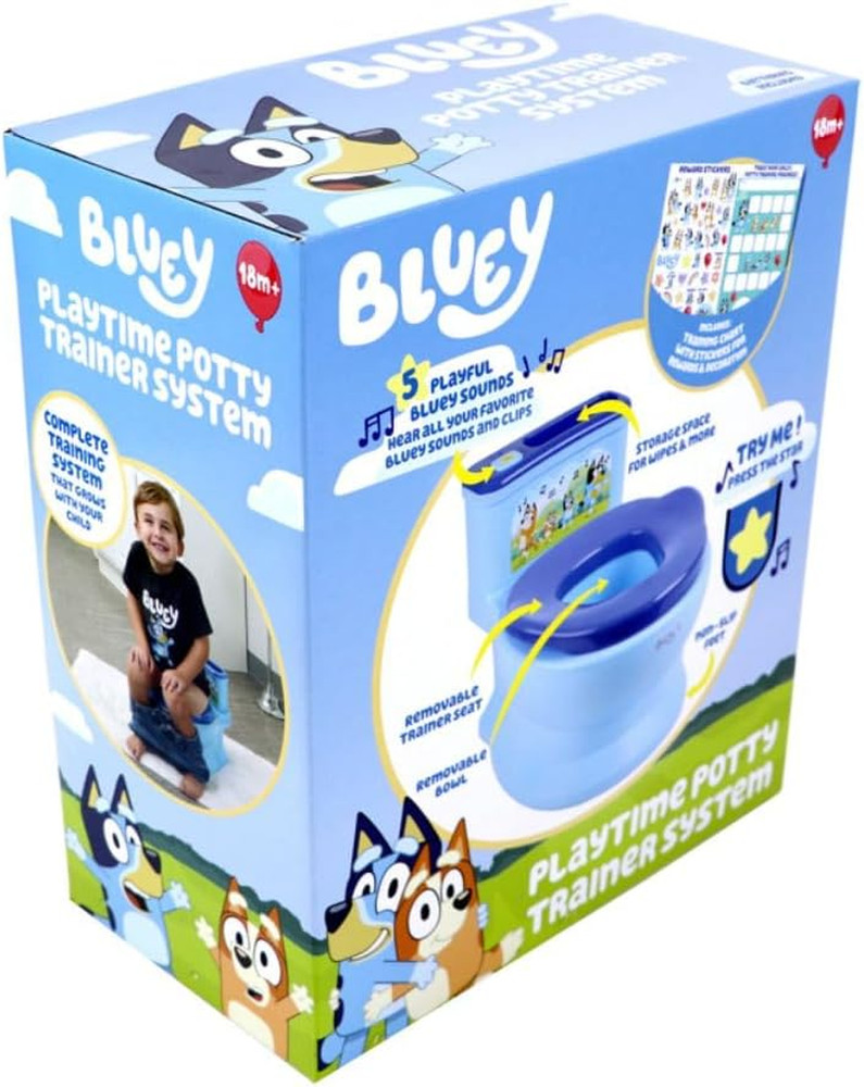 Orinal de suelo Bluey Playtime con sonido
