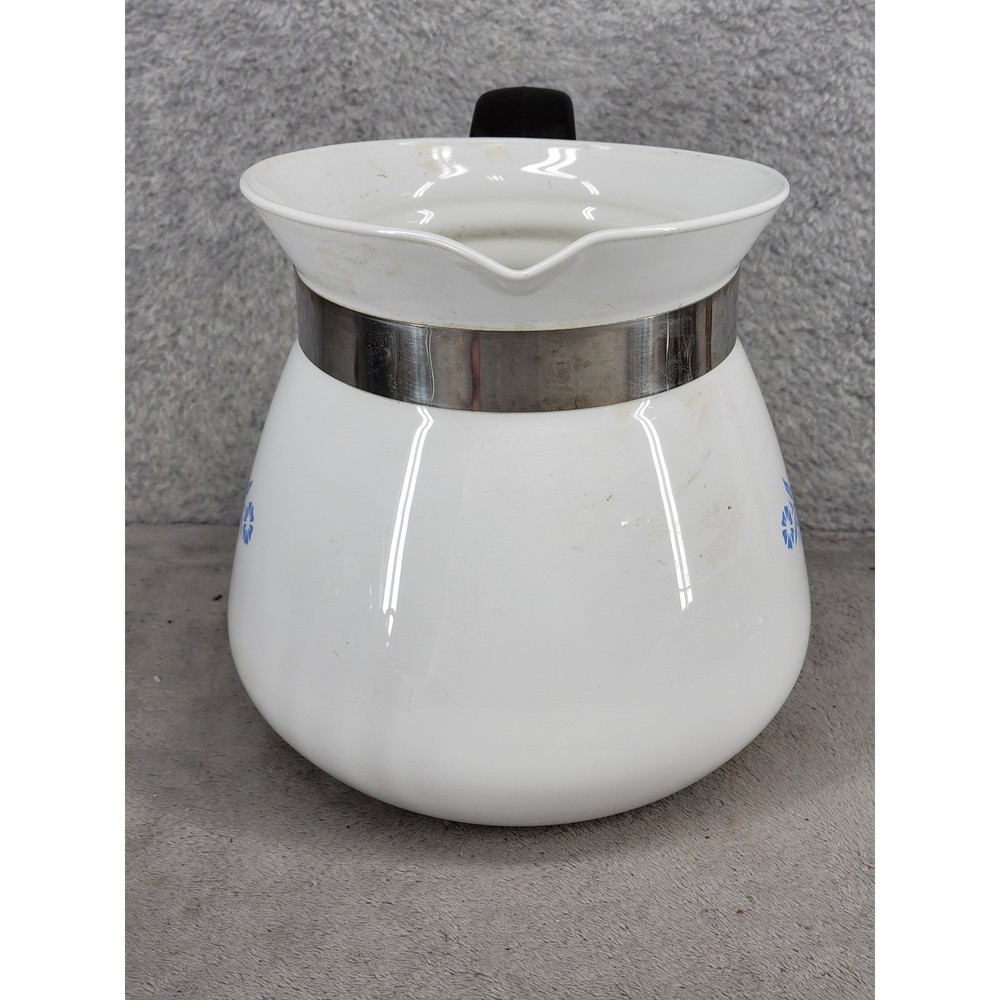 Vintage Corning Ware Cornflower Blue 2 Quart Beverage Server Pitcher with Handle