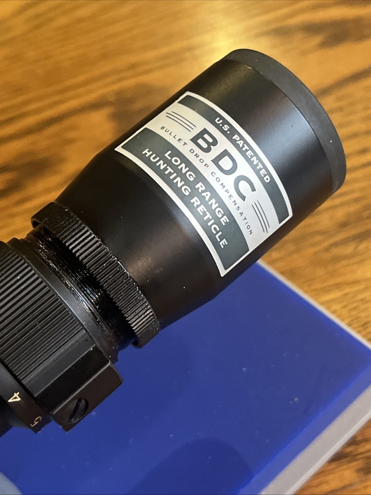 NIKON 3-9X40 MATTE BLACK RIFLE SCOPE LONG RANGE BDC RETICLE NICE