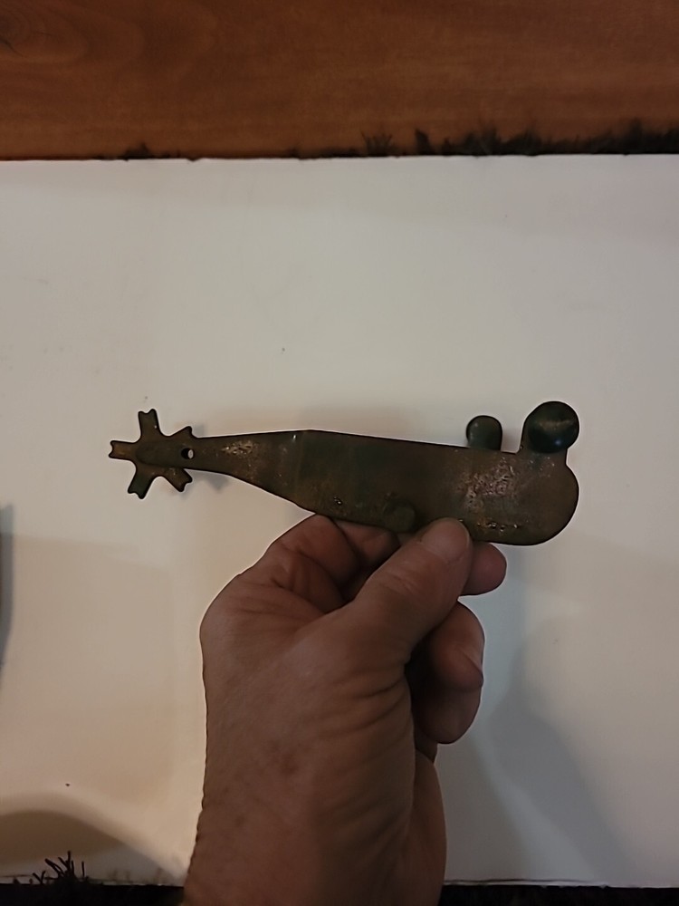Bull Riding Spur Unmarked Single Left Used