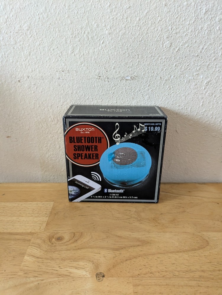 BUXTON Bluetooth Shower Speaker