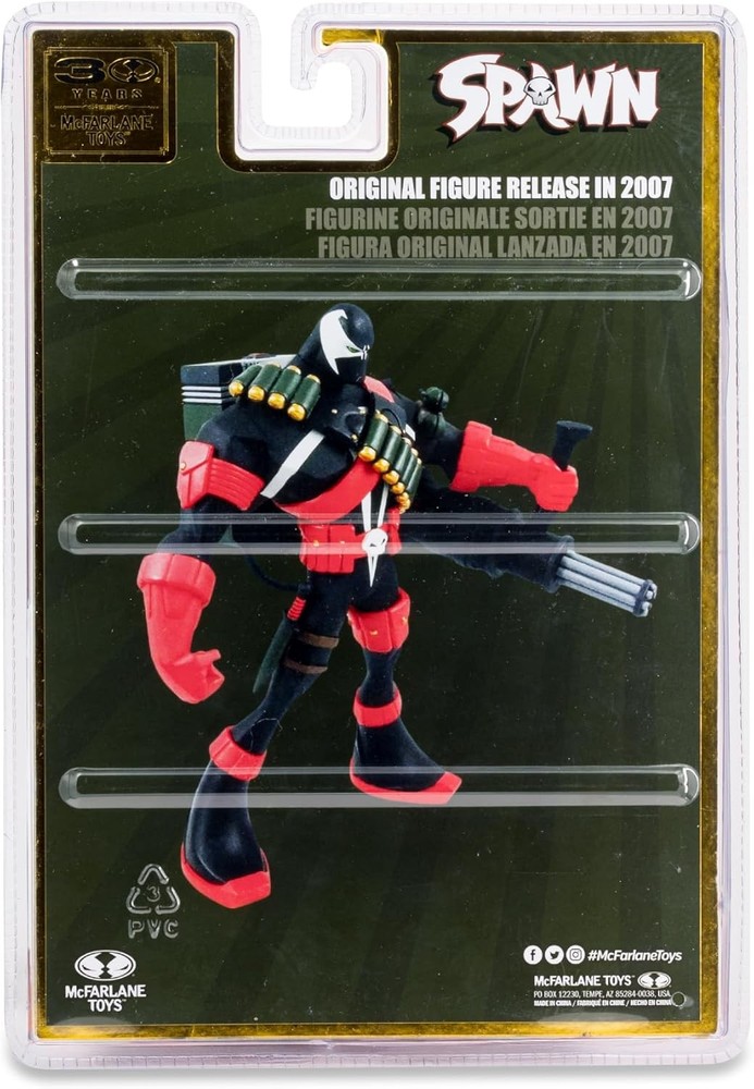 McFarlane Toys - Commando Spawn (Digitally Remastered) 7in Figure, 30th...