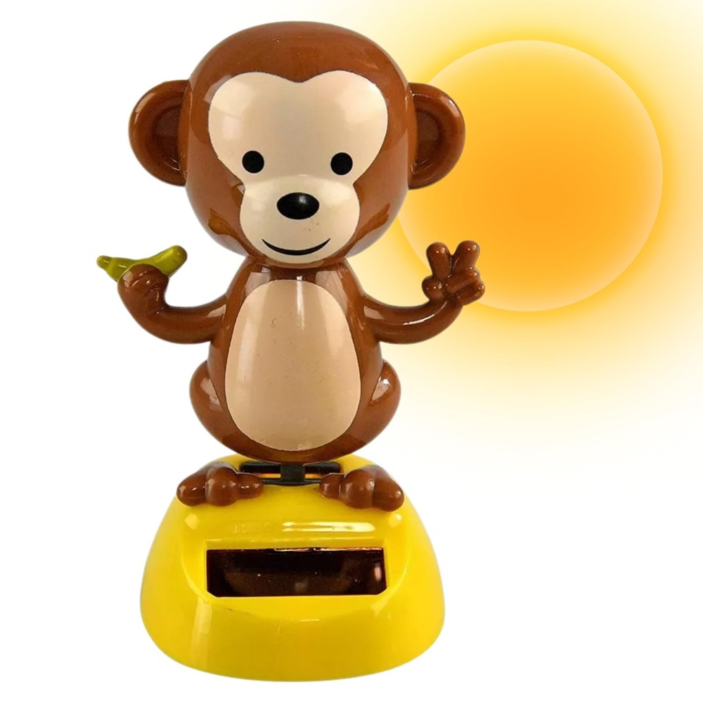 Killer's Instinct Outdoors Solar Powered Dance Monkey Figures – Monkey, Brown