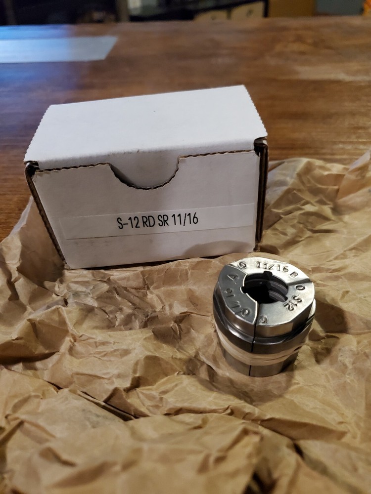 Hardinge Collet Pad S-12 Rd Sr 11/16