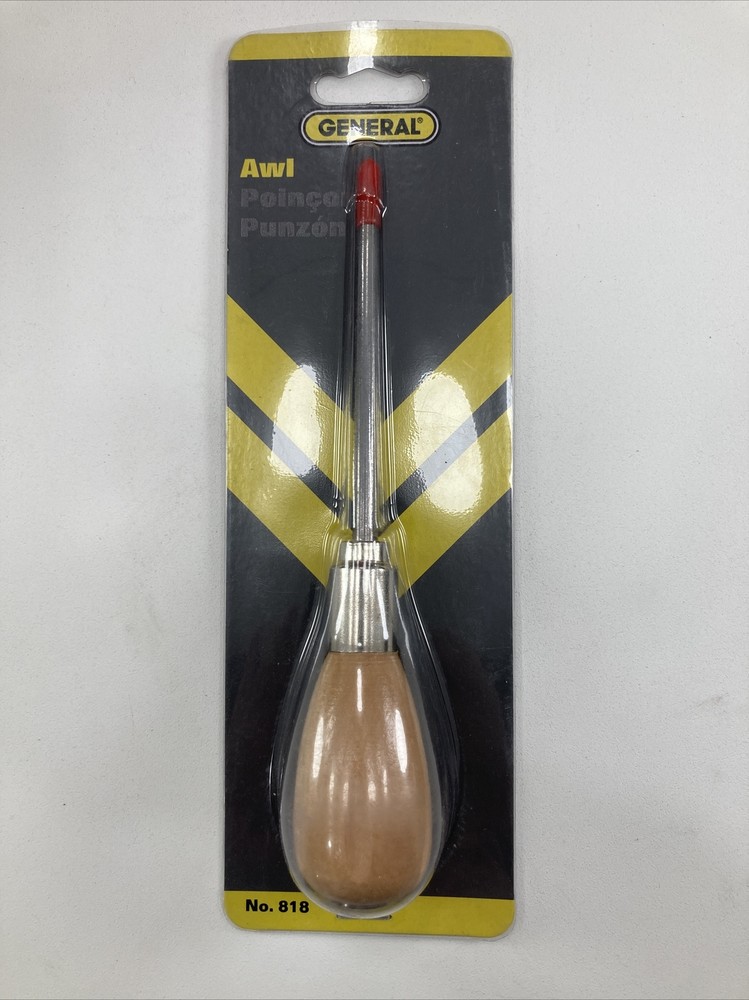 General Tools # 818 Hardwood Handle Scratch AWL
