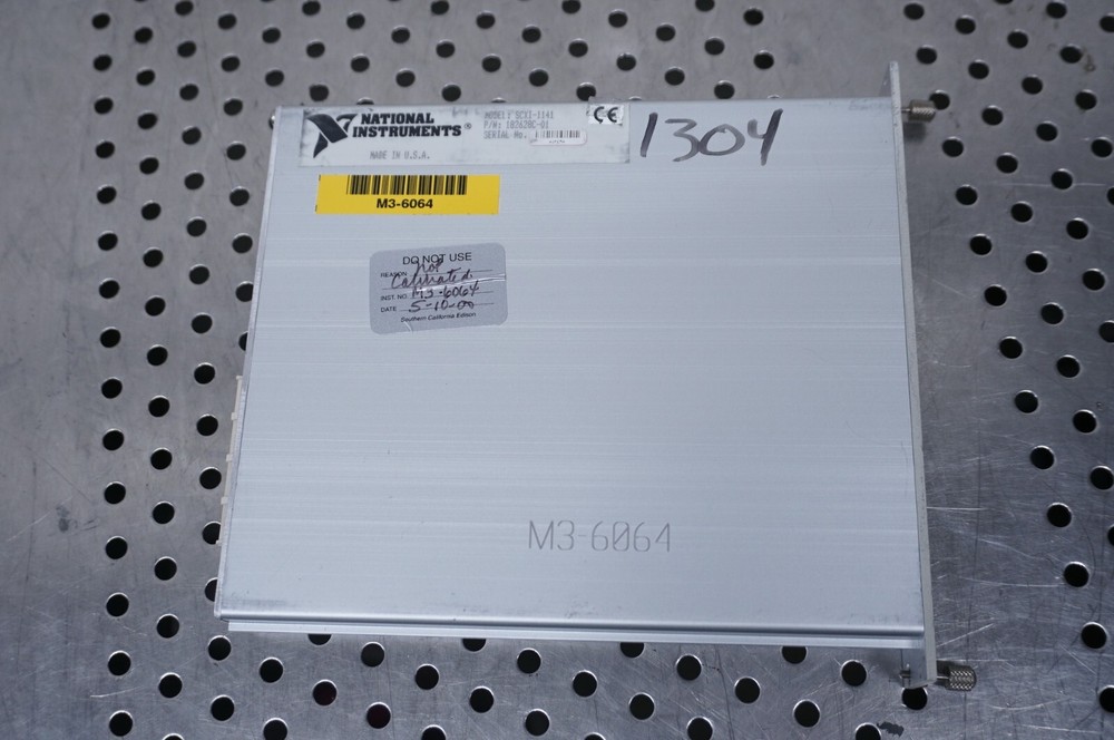 National Instruments NI SCXI-1141 8-ch Elliptical Lowpass Filter Input Module