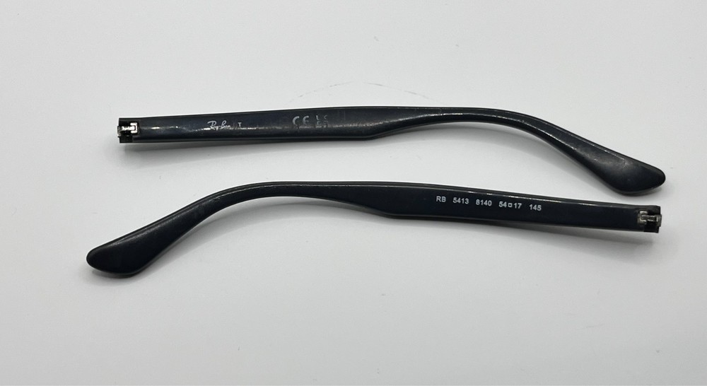 5411 - RAY BAN 5413 BLACK BOTH TEMPLES AUTHENTIC