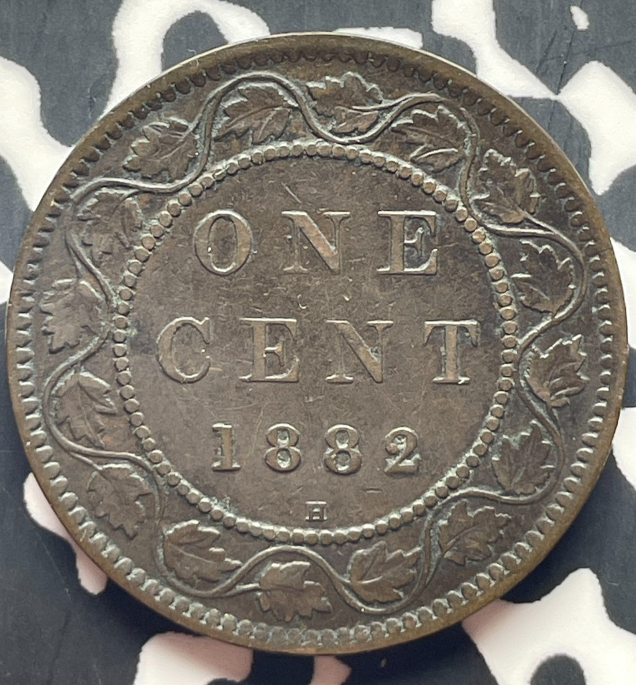 1882-H Canada Large Cent Lot#T8898