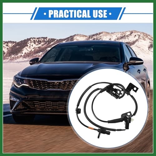 ABS Wheel Speed Sensor Compatible for Kia Optima 2012-2016 2.0L 2.4L, Custom
