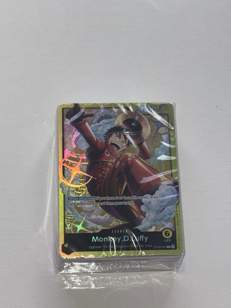 ONE ST-29 Deck Brick [NO ALT PACK] - One Piece - Starter Deck 29: Egghead (ENG)