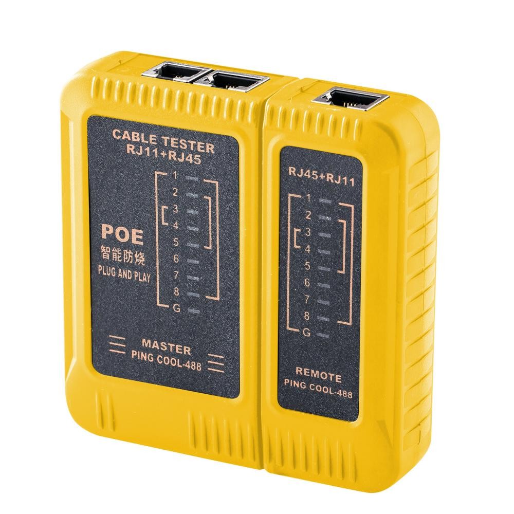 Networks Cable Tester Tool Ethernet RJ45 LAN Wire Telephone Cable Tester