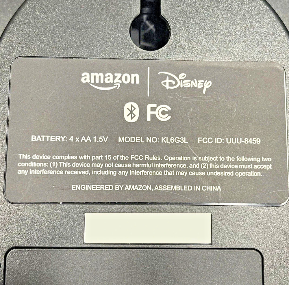 Disney Mickey Mouse Edition Amazon Echo Alexa Wall Clock KL6G3L