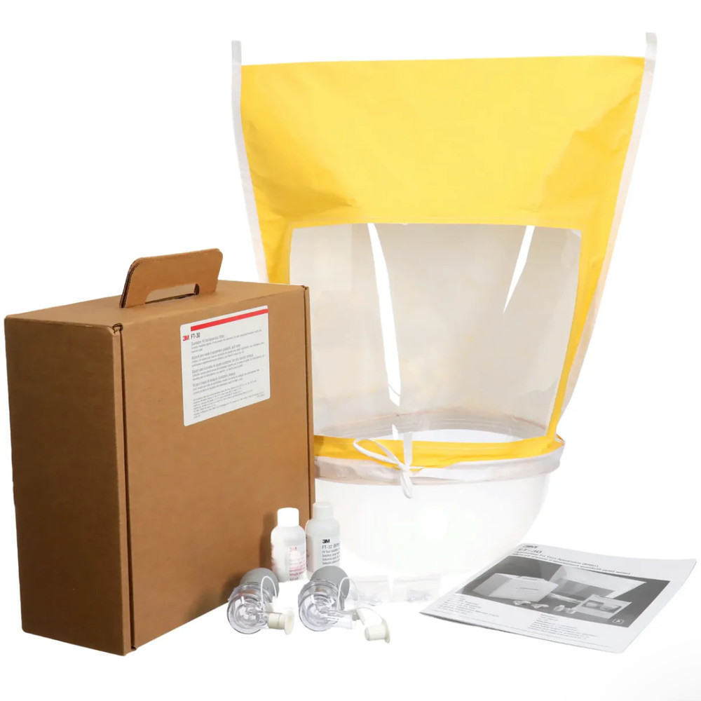 3M Qualitative Fit Apparatus Training & Fit Testing Kit, Bitter (FT-30) - 1 Kit