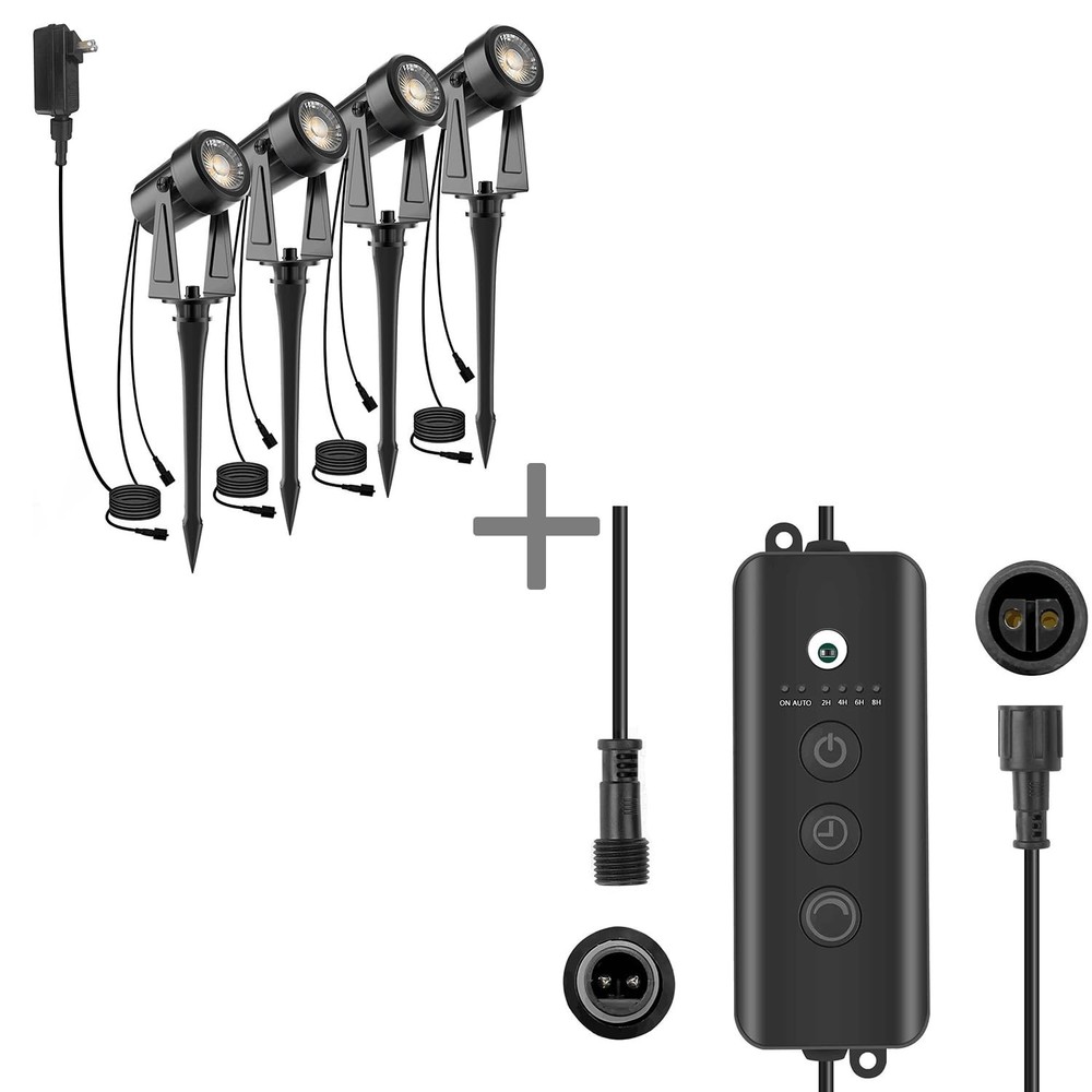 80-100W Dusk to Dawn Sensor for SUNTHIN Landscape Lighting, Timer and Dimming...